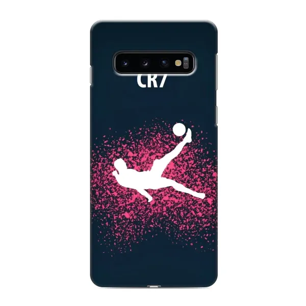Чохол з малюнком «CR7 Удар» для Samsung Galaxy s10 Plus