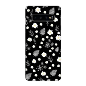 Чохли з тематикою "КВІТИ" на Samsung Galaxy s10 Plus (цвітіння на чорному)