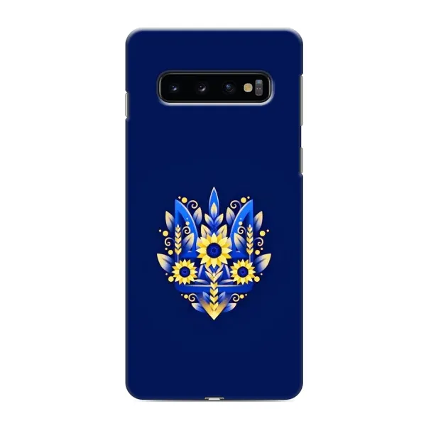 Чехол с рисунком «Цветущий Герб» для Samsung Galaxy s10 Plus