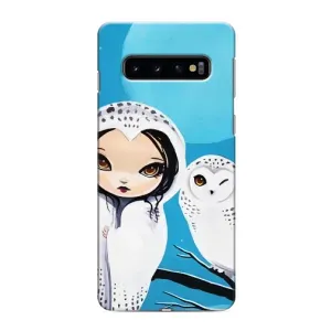 Чохли з принтом СОВИ для Samsung Galaxy s10 Plus (Дівчинка Сова)