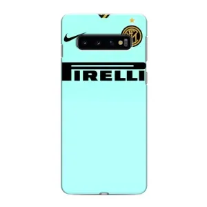 Силиконовые Чехлы принт Футбол на Samsung Galaxy s10 Plus (Inter)