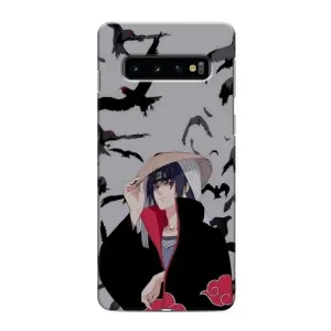 Чехлы с картинкой Итачи Учиха на Samsung Galaxy s10 Plus (Итачи Ворони)