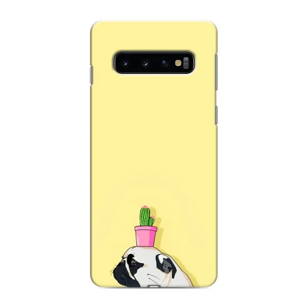Чехол с рисунком «Кактус на голове» для Samsung Galaxy s10 Plus Чехол с рисунком «Кактус на голове» для Samsung Galaxy s10 Plus