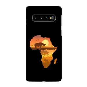 Літній Чохол на Samsung Galaxy s10 Plus (Карта)
