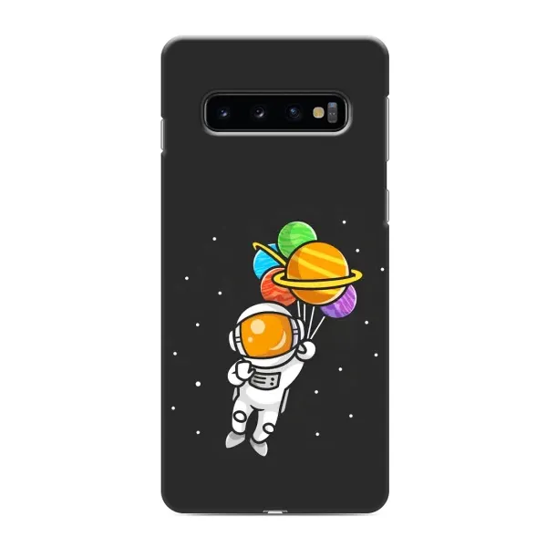 Чехол с рисунком «Космонавт с шариками» для Samsung Galaxy s10 Plus Чехол с рисунком «Космонавт с шариками» для Samsung Galaxy s10 Plus