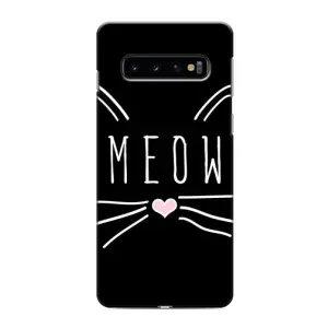 Бампер з зображенням Котиків для Самсунг С10 Плюс (КОТИК MEOW)