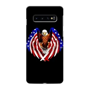 Чохол Прапор USA для Samsung Galaxy s10 Plus (Крила США)