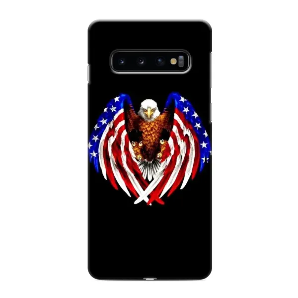 Чехол с рисунком «Крылья США» для Samsung Galaxy s10 Plus Чехол с рисунком «Крылья США» для Samsung Galaxy s10 Plus