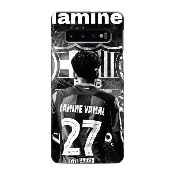 Чехол с рисунком «Ламин Ямаль» для Samsung Galaxy s10 Plus Чехол с рисунком «Ламин Ямаль» для Samsung Galaxy s10 Plus