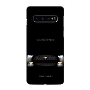 Чохли з тематикою "Круті машини" на Samsung Galaxy s10 Plus (Чорний Land Rover)