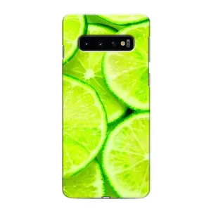 Чохол з зображенням смачної їжі для Samsung Galaxy s10 Plus (Лайм)
