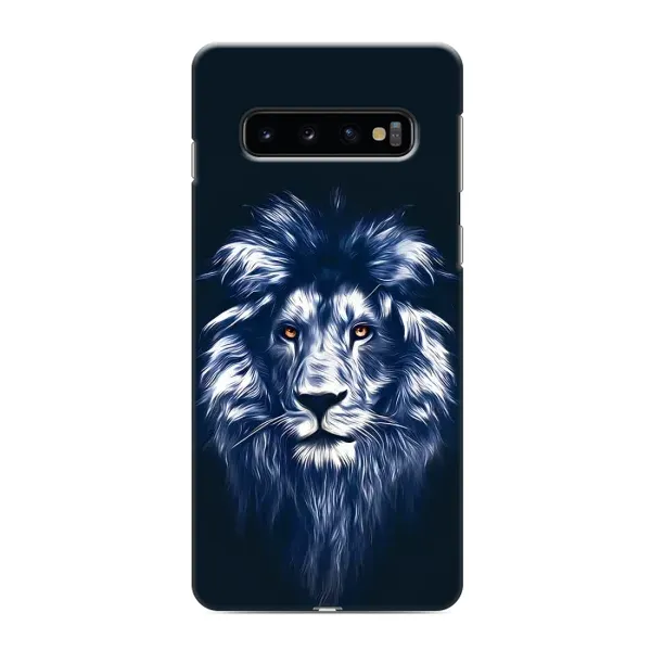 Чехол с рисунком «Лев - синий» для Samsung Galaxy s10 Plus Чехол с рисунком «Лев - синий» для Samsung Galaxy s10 Plus