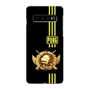 Чехол (TPU) с картинкой "Лого Пабг" на Самсунг С10 Плюс (Лого PUPG)