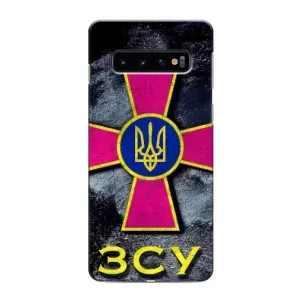 ЗСУ Чехлы (TPU) для Samsung Galaxy s10 Plus (Лого ЗСУ)