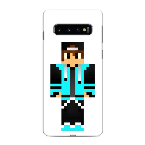 Чехол с рисунком «Мальчик в голубом» для Samsung Galaxy s10 Plus