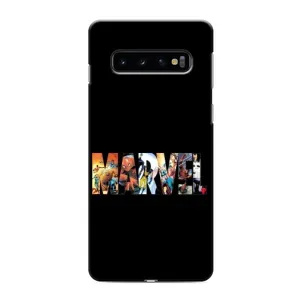 Силиконовый Чехол для Samsung Galaxy s10 Plus (MARVEL)