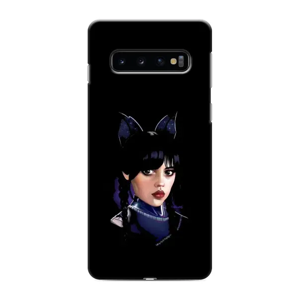 Чехол с рисунком «Милая Уэнсдей» для Samsung Galaxy s10 Plus Чехол с рисунком «Милая Уэнсдей» для Samsung Galaxy s10 Plus