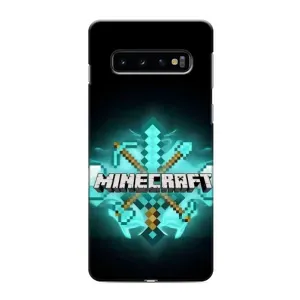 Чохол майнкрафт для Samsung Galaxy s10 Plus (MineCraft 2)