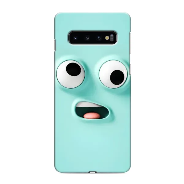 Чехол с рисунком «Забавное мятное лицо» для Samsung Galaxy s10 Plus Чехол с рисунком «Забавное мятное лицо» для Samsung Galaxy s10 Plus