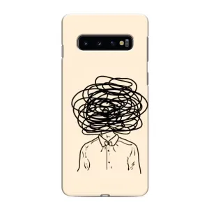 Чехлы со смыслом для Samsung Galaxy s10 Plus (Мысли)