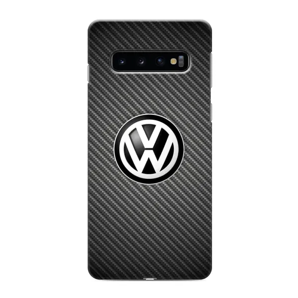 Чехол с рисунком «На карбоне» для Samsung Galaxy s10 Plus