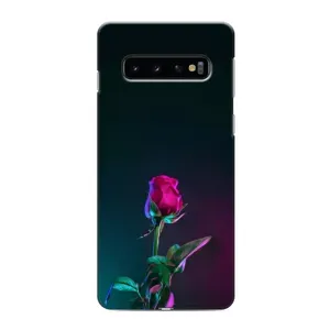 Чехлы с принтом Розочки для Samsung Galaxy s10 Plus (Ночная роза)