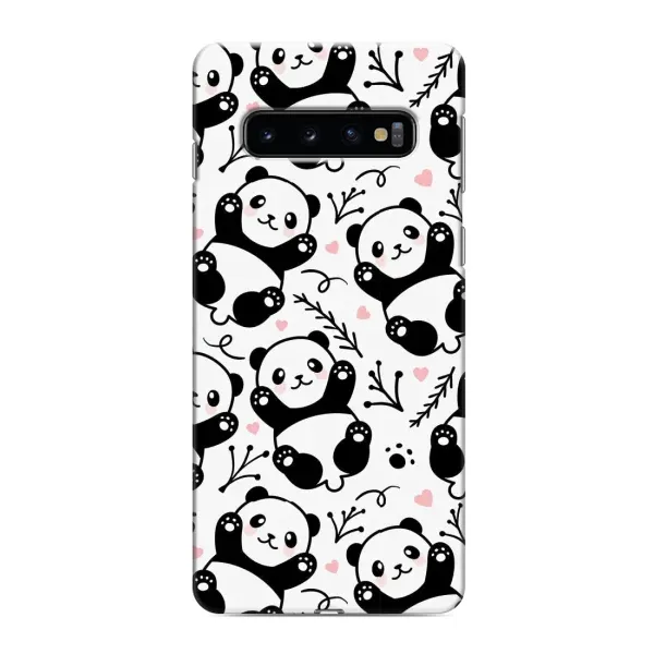 Чехол с рисунком «Пандочки» для Samsung Galaxy s10 Plus Чехол с рисунком «Пандочки» для Samsung Galaxy s10 Plus
