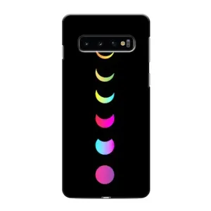 Чехол (ТПУ) с планетами на Samsung Galaxy s10 Plus (Полнолуние)