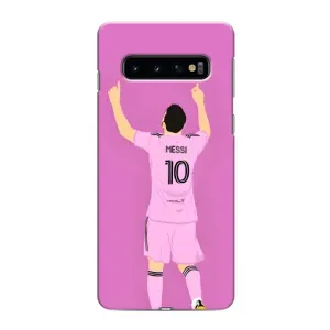 Чехлы Лео Месси в Майами на Samsung Galaxy s10 Plus (Празднование Месси)