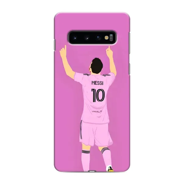 Чехол с рисунком «Празднование Месси» для Samsung Galaxy s10 Plus Чехол с рисунком «Празднование Месси» для Samsung Galaxy s10 Plus