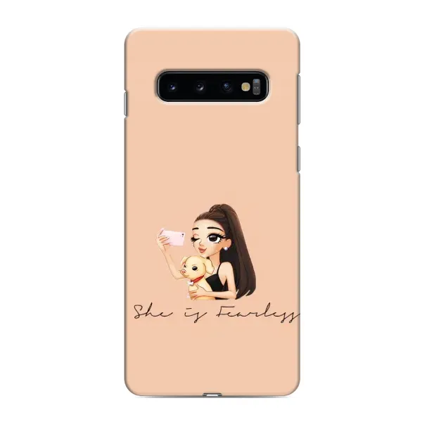 Чехол с рисунком «С собакой» для Samsung Galaxy s10 Plus Чехол с рисунком «С собакой» для Samsung Galaxy s10 Plus