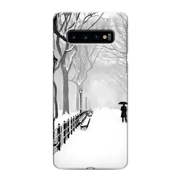 Чехол с рисунком «Снегом замело» для Samsung Galaxy s10 Plus Чехол с рисунком «Снегом замело» для Samsung Galaxy s10 Plus