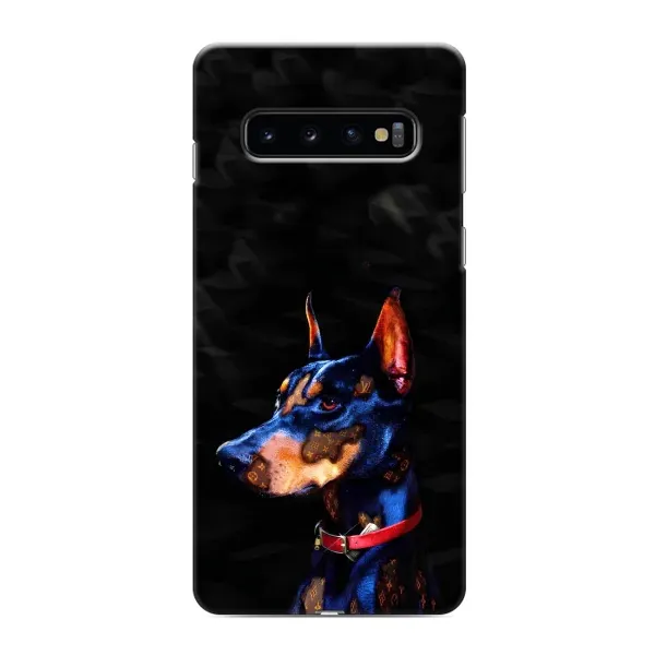 Чехол с рисунком «Собака Мопс» для Samsung Galaxy s10 Plus Чехол с рисунком «Собака Мопс» для Samsung Galaxy s10 Plus