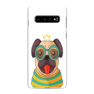 Бампер для Samsung Galaxy s10 Plus з картинкою "Песики" (Собака Король)
