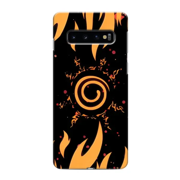 Чехол с рисунком «Солнце Наруто» для Samsung Galaxy s10 Plus