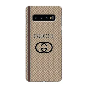 Чехлы Бренд GUCCI для Samsung Galaxy s10 Plus (Стиль Гуччи)