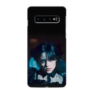 Чехлы с принтом Уэнсдей на Samsung Galaxy s10 Plus (Танец Уэнсдей)