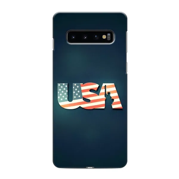 Чехол с рисунком «USA» для Samsung Galaxy s10 Plus Чехол с рисунком «USA» для Samsung Galaxy s10 Plus