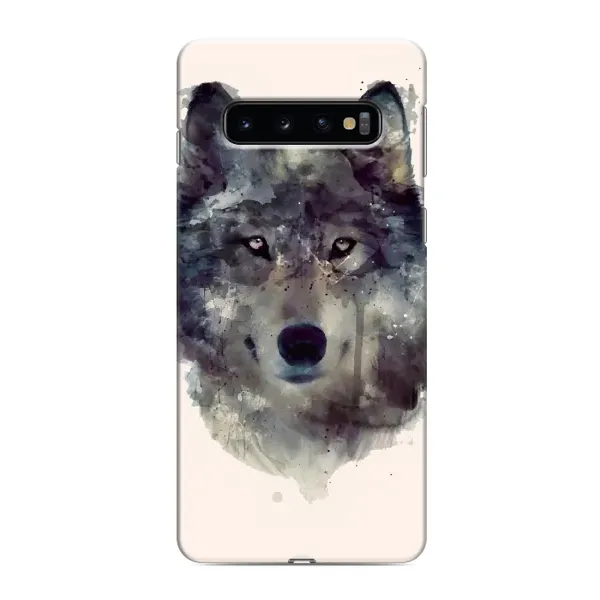 Чехол с рисунком «Волк» для Samsung Galaxy s10 Plus Чехол с рисунком «Волк» для Samsung Galaxy s10 Plus