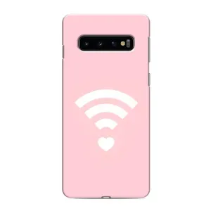Силиконовые Чехлы Любимому человеку для Samsung Galaxy s10 Plus (WiFi Love)