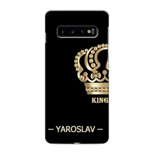 Чехлы с мужскими именами для Samsung Galaxy s10 Plus (YAROSLAV)