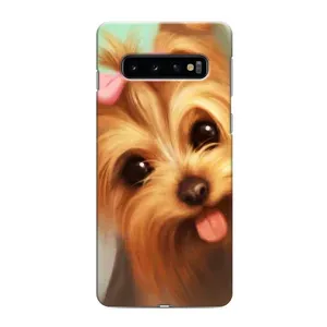 Чохол (ТПУ) Милі песики для Samsung Galaxy s10 Plus (Йоркширський тер'єр)