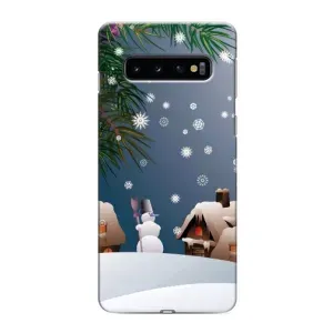 Чехлы на Новый Год Samsung Galaxy s10 Plus (Зима)