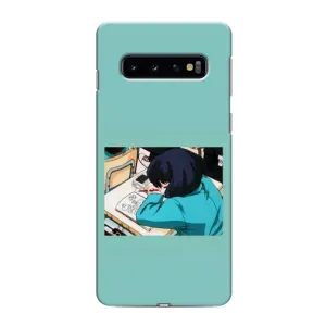 Чехол с персонажами АНИМЕ на Samsung Galaxy S10 (Аканэ Тэндо)