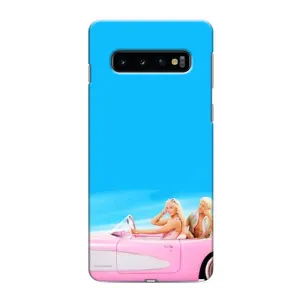 Силиконовый Чехол Барби Фильм на Samsung Galaxy S10 (Барби и Кен)