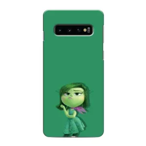 Чехол Головоломка для Samsung Galaxy S10 - (AlphaPrint) (Брезгливость)