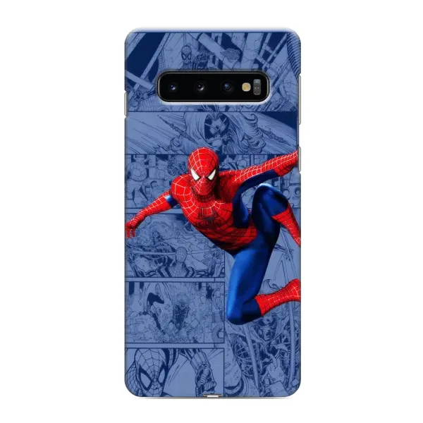 Чехол с рисунком «Человек Паук» для Samsung Galaxy S10