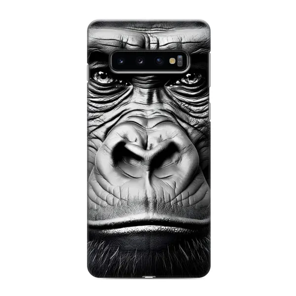 Чехол с рисунком «Черная обезьяна» для Samsung Galaxy S10 Чехол с рисунком «Черная обезьяна» для Samsung Galaxy S10