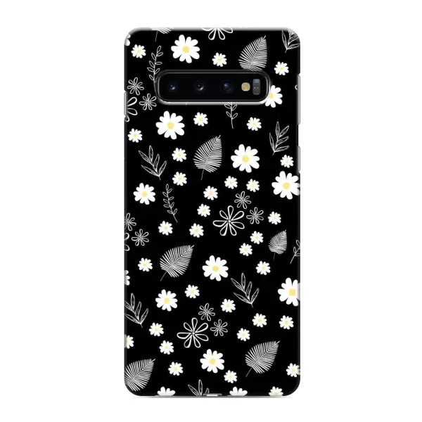 Чехол с рисунком «цветение на чорном» для Samsung Galaxy S10 Чехол с рисунком «цветение на чорном» для Samsung Galaxy S10