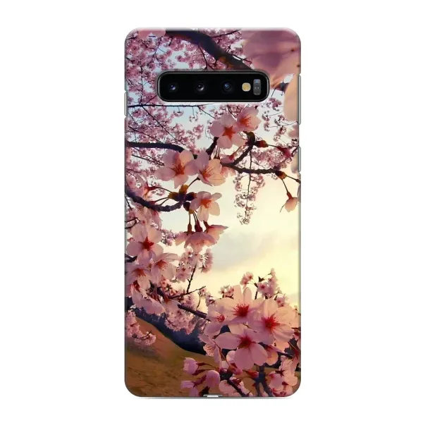 Чехол с рисунком «Цветущая сакура» для Samsung Galaxy S10 Чехол с рисунком «Цветущая сакура» для Samsung Galaxy S10